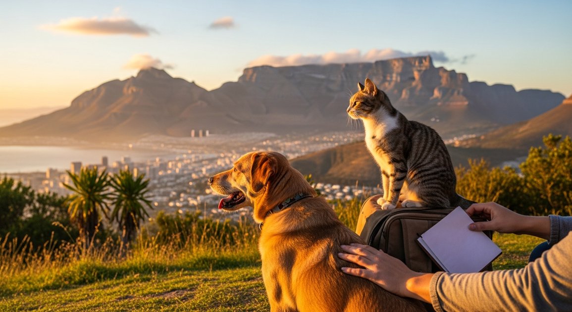 How to Move Your Dog or Cat to South Africa in 2026