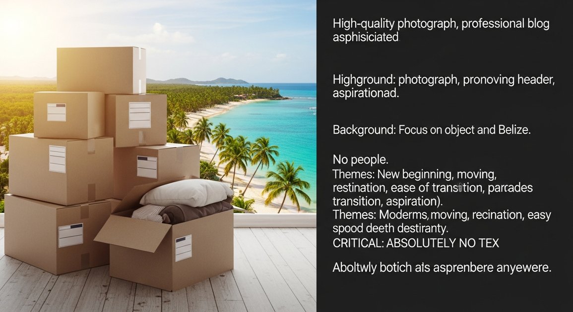 How to Ship Your Household Goods to Belize Duty-Free in 2026