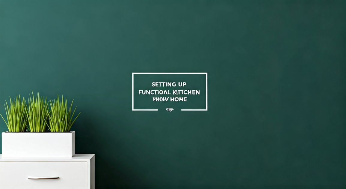 Setting Up a Functional Kitchen in a New Home