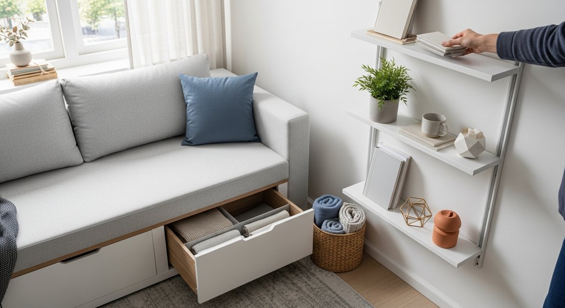 The Best Ways to Organise Small Living Spaces