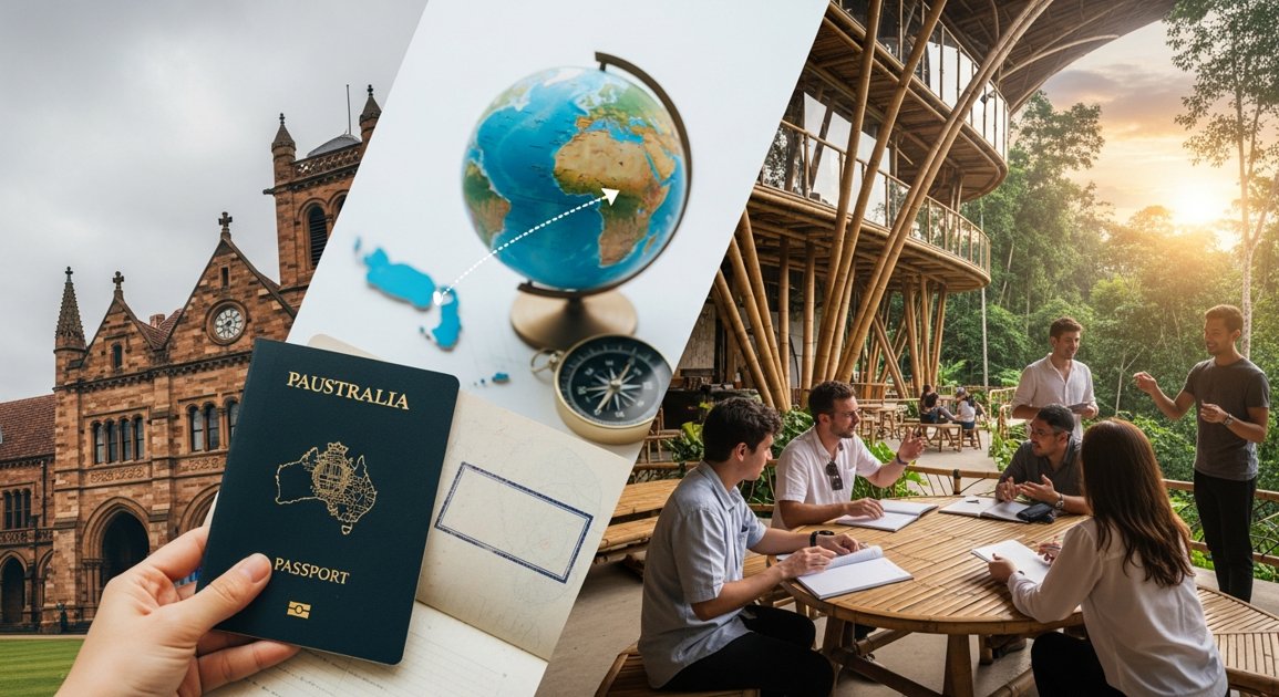 The Pedagogical Modality Pivot: A Strategic Guide to Transitioning from Australia’s Institutional University Frameworks to Bali’s Experiential International Learning Hubs