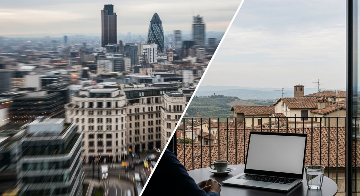 The Professional Capital Pivot: A Strategic Guide to Transitioning from the UK’s Corporate Ecosystem to Italy’s Remote Work Infrastructure and ‘Lavoro Agile’ Incentives