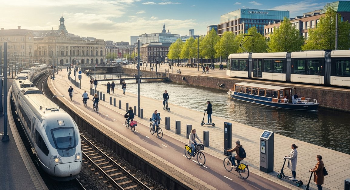 The Seamless Transit Synchronicity: A Strategic Guide to Transitioning from North American Car-Dependency to the Multi-Modal Micro-Mobility Networks of Northern Europe